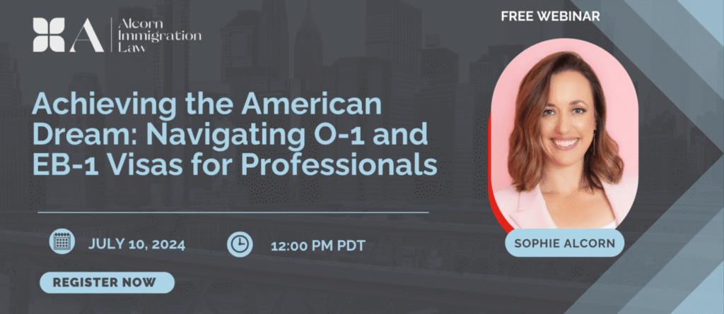 Achieving the American Dream: Navigating O-1 Visas and EB-1 Green Cards for Professionals