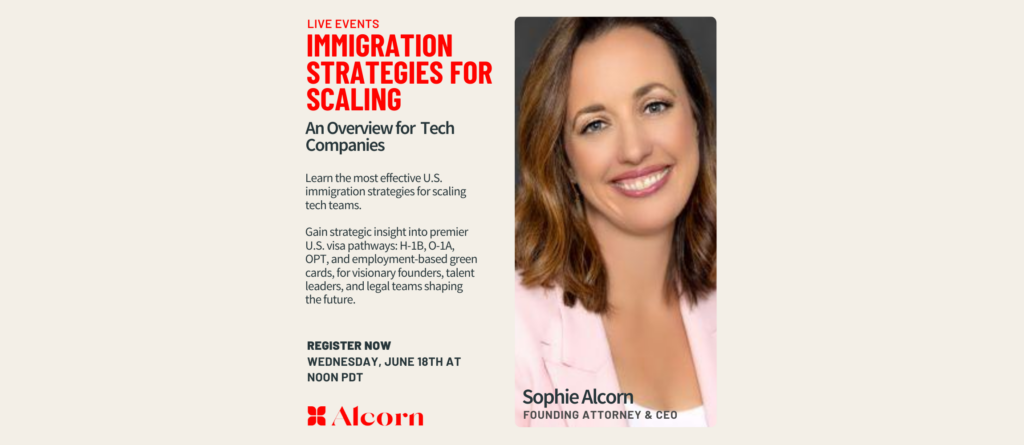 Immigration Strategies for Scaling Tech Companies